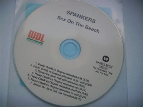 Spankers Sex On The Beach CDr Discogs