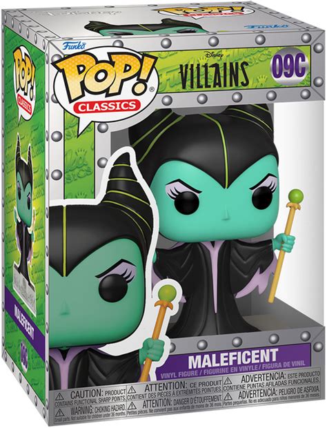 Figurine Pop Disney Villains 9 pas cher Maléfique spéciale 25 ans