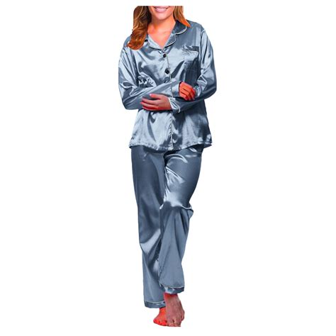 Lingerie Set Women Nightgown Long Pajama Nightwear Robe New Suit Satin Pajamas Long Loose Pajama
