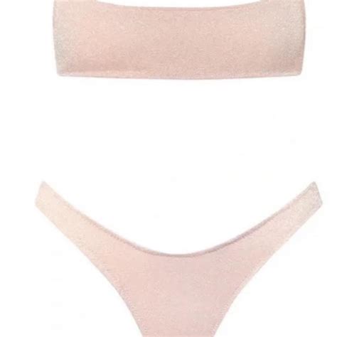 Extra Small Light Pink Triangl Bikini Worn A Few Depop