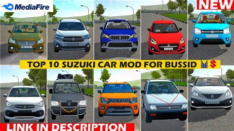 Top 10 Maruti Suzuki Cars Mods For Bus Simulator Indonesia Lastest