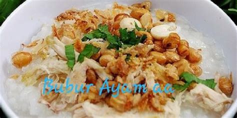 Daftar Harga Menu Delivery Warung Bubur Aadul Bogor Jakarta Terbaru