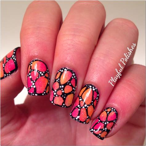 butterfly nail art ideas 5
