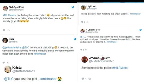 Milf Manor Leaves Viewers Upset Over Moms Touching Their Sons Will These Men Accept Tlc S