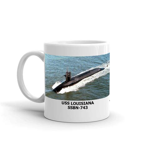 USS Louisiana SSBN-743 Coffee Cup Mug – Navy Emporium