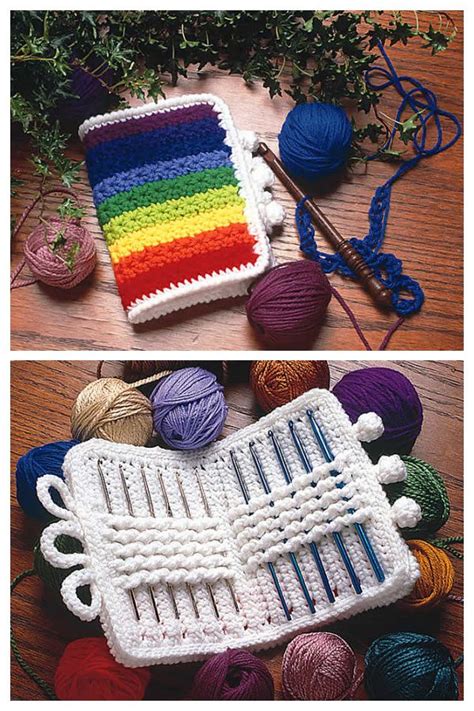 Crochet Hook Holder Case Free Pattern Video Tutorial Artofit