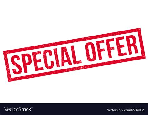 Special Offer Rubber Stamp Royalty Free Vector Image