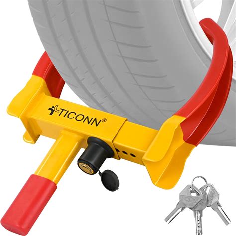 Amazon OxGord Trailer Wheel Lock Heavy Duty W Adjustable Tire