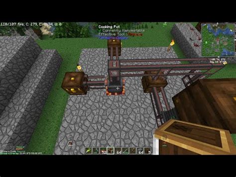 Automated Cooking In MineCraft 1 16 5 With Create And Mekanism Mods Pt