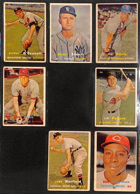 Lot Detail Topps Baseball Partial Set Of Different