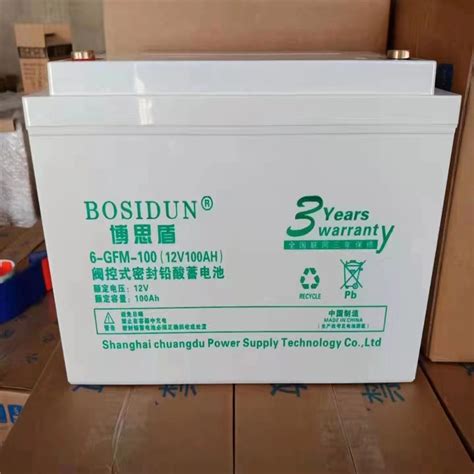 BOSIDUN博思盾蓄电池6-GFM-100安装销售维护_中科商务网