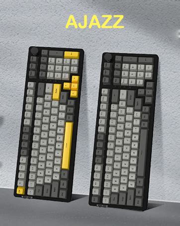 A Jazz Ak Keys Hot Swappable Bluetooth G Wired Gasket Mount Rgb Backlight Mechanical