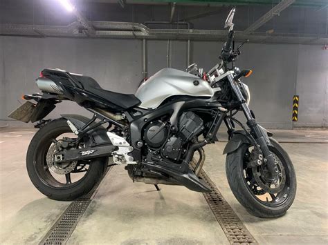 Купить б у Yamaha FZ6 инжектор 6 передач в Москве чёрный naked bike 2011 года по цене 490 000
