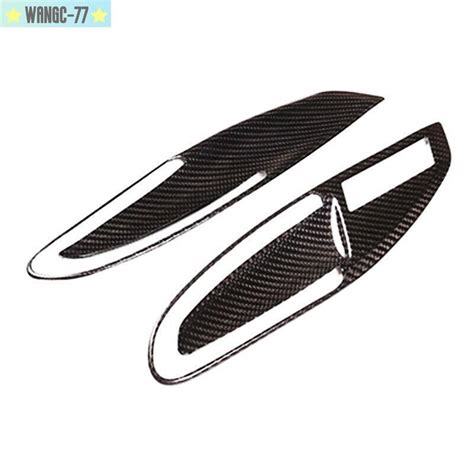 Carbon Fiber Car Interior Door Handle Cover Trim Fits For Porsche