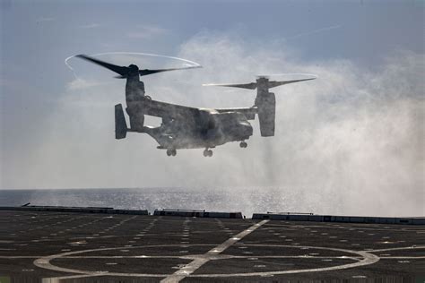 Marines In Med Red Sea Can Fly Mv S In Emergency As Osprey