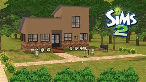 Making An Artist S Mobile Home In The Sims 2 Speed Build Youtube