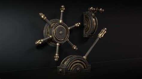 Lever Mechanism Set 3D Model Collection | CGTrader