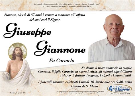 Giuseppe Giannone Onoranze Funebri Barone