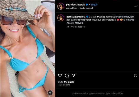 Desde La Alberca Patricia Manterola Impone Moda Con Coqueto Bikini Azul FOTOS El Heraldo De