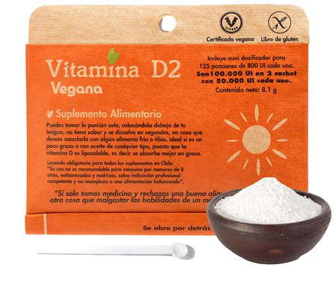 Vitamina D3 Y D2 Vegana Dulzura Natural México