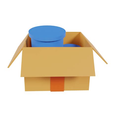 3d Element Delivery Icons Render 25350251 Png