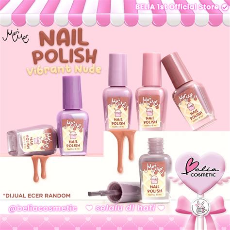 Jual Belia Ecer Marimar Vibrant Nude Nail Polish Cat Kuku Kutek Warna Nude Xixu Shopee