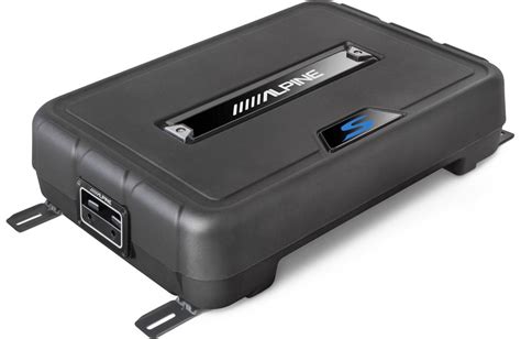 Alpine SS-SB12 S-Series Shallow Enclosure with 12-inch Subwoofer ...