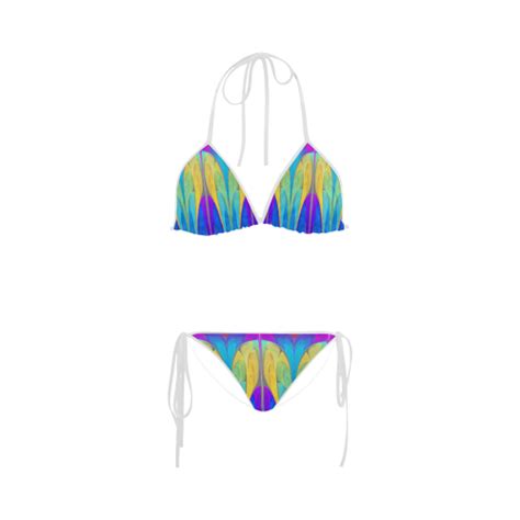 Art Deco Pattern Custom Bikini Swimsuit ID D173082