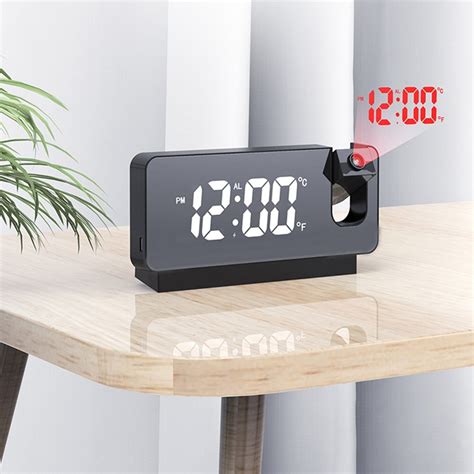 Despertador De Proyecci N Para Dormitorio Reloj Digital Led