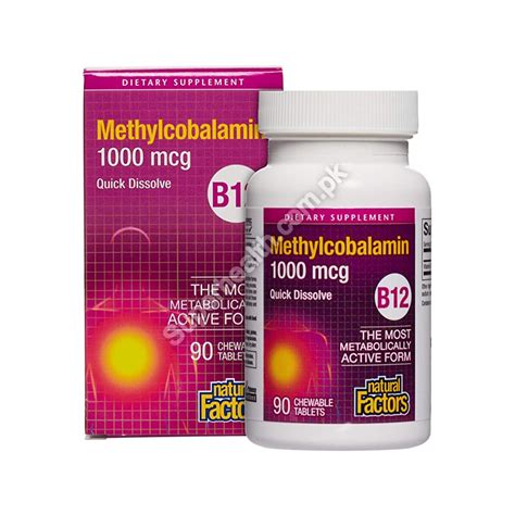 Methylcobalamine 1000mcg B12 Tabs 90s | Super Health