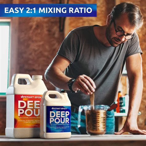 Deep Pour Epoxy Resin: Ideal for Thick Pours & River Tables – Upstart Epoxy
