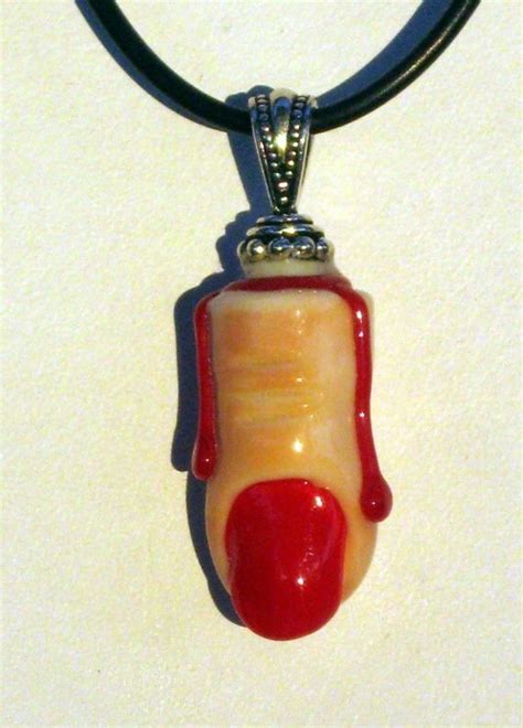 Items similar to Creepy Lady Finger with Oozing Blood Version 1.0 on Etsy