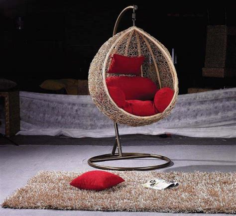 Подвесные кресла в интерьере