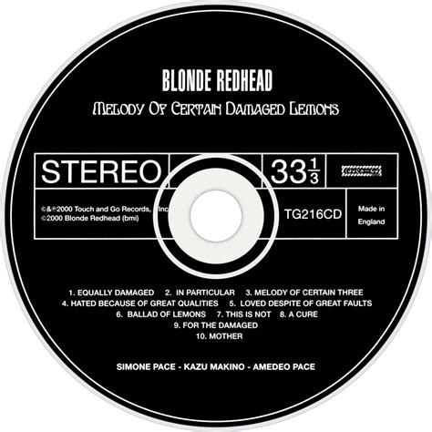 Blonde Redhead Music Fanart Fanart Tv