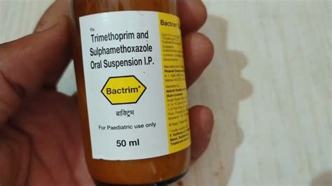 Bactrim Syrup Uses Septran Trimethoprim