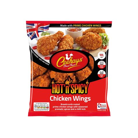 Ceekays Hot N Spicy Wings Kg HMC OriginalFoods UK