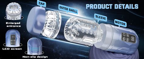 Amazon Automatic Male Masturbator Sex Toys For Men Penis Pump Realistic Electric Stroker