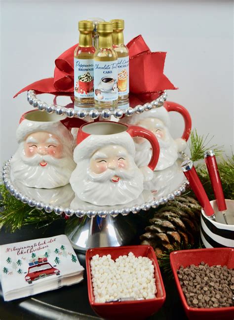 Santa S Hot Chocolate Bar With Recipe Liz Bushong