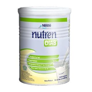 Nutren DIAB Milk 400g Vanilla Flavor Low Glycemic Index DIABETES