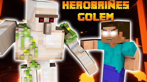 Minecraft Animation Herobrine Makes An Evil TNT Iron Golem