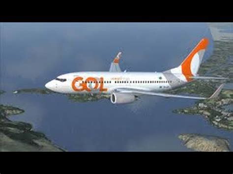 FSX BOEING 737 700 GOL LINHAS AEREAS CONFINS PARA BRASÍLIA CNF BSB