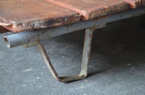 Vintage Industrial Coffee Table, 1960s for sale at Pamono