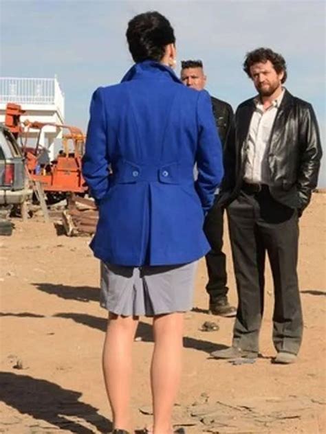 Lydia Rodarte Quayle Breaking Bad Blue Coat Rockstar Jacket