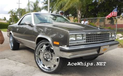 Ace 1 Wtw Customs Broward Chevy El Camino On 24 Emilano Forgiatos