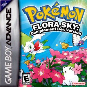 Pokémon Flora Sky Complement Dex Version ROM Nintendo GBA