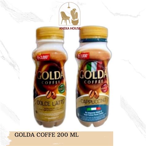 Jual Golda Coffee Botol 200ml Shopee Indonesia