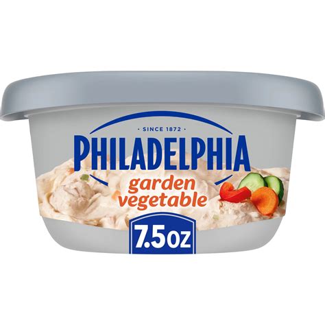 Philadelphia Garden Vegetable Cream Cheese Spread Shop Cheese At H E B