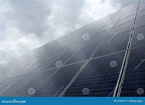 photovoltaic system stock image image  freiburg environment