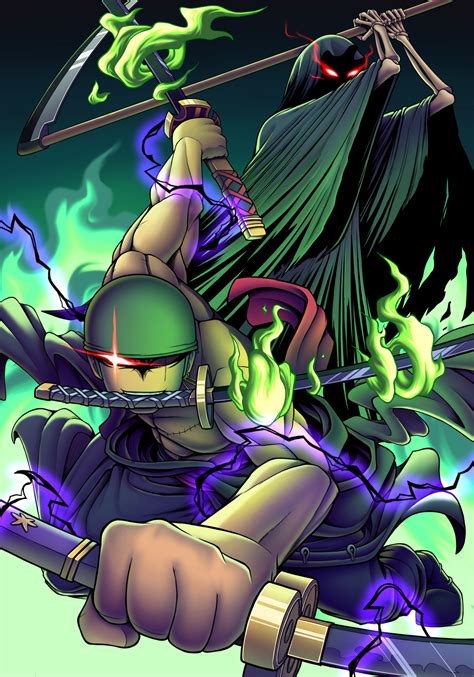 ArtStation - Zoro King of Hell