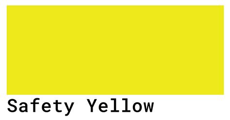 Safety Yellow Color Codes - The Hex, RGB and CMYK Values That You Need